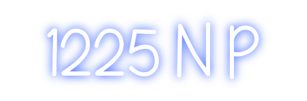 Design Your Own Sign 1225 N P