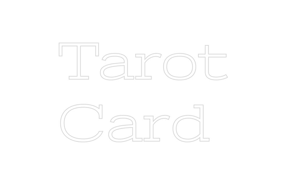 Design Your Own Sign Tarot
Card