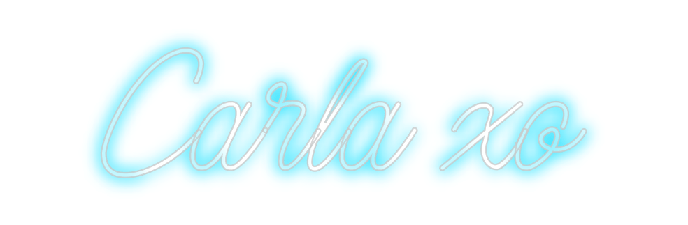 Design Your Own Sign Carla xo