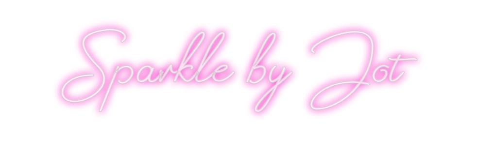 Design Your Own Sign Sparkle by Jot