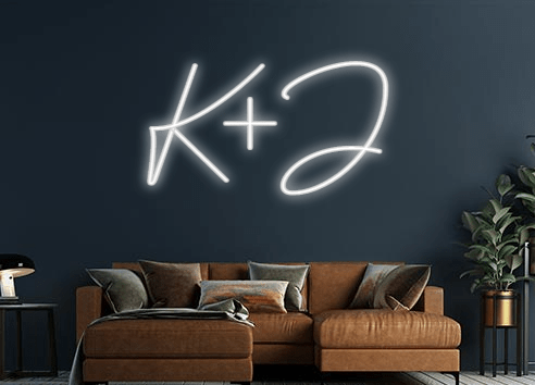 Design Your Own Sign K+J