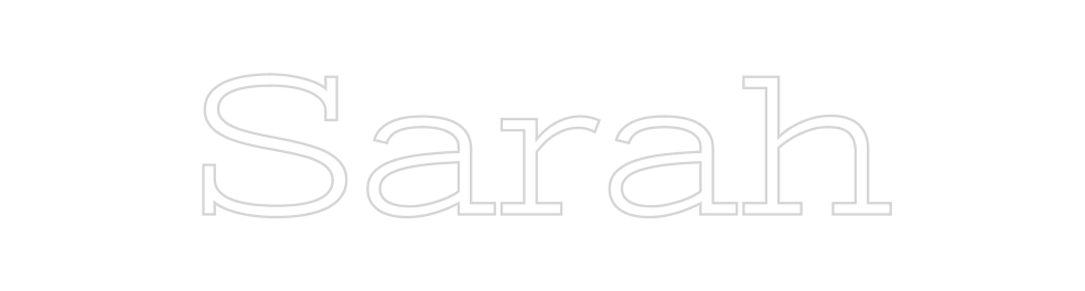 Design Your Own Sign Sarah