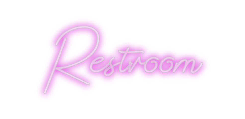 Design Your Own Sign Restroom