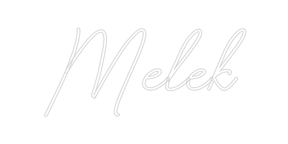 Design Your Own Sign Melek