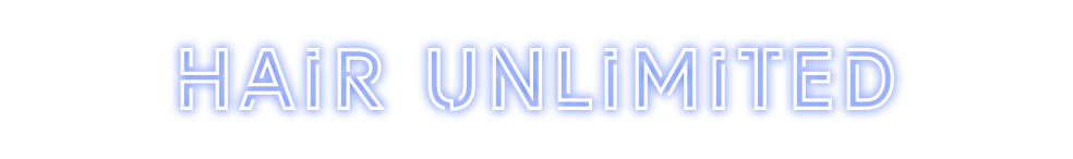 Design Your Own Sign HAIR UNLIMITED