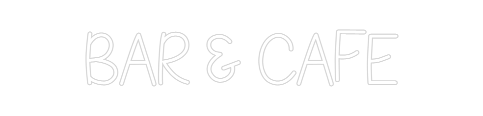 Design Your Own Sign Bar & Cafe