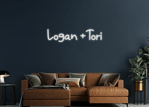 Design Your Own Sign Logan +Tori