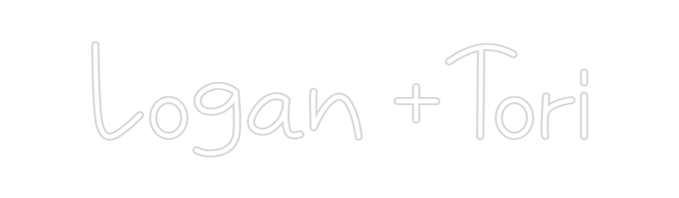 Design Your Own Sign Logan +Tori