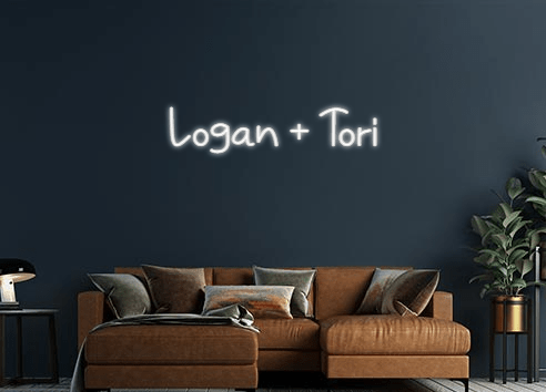 Design Your Own Sign Logan + Tori