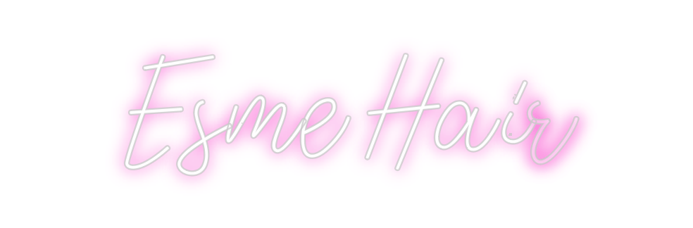 Design Your Own Sign Esme Hair