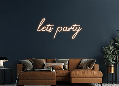 Design Your Own Sign lets party