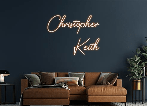 Design Your Own Sign Christopher
K...