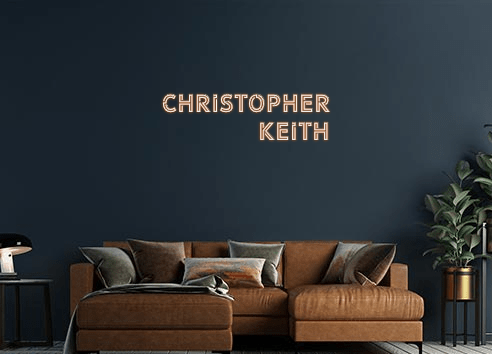 Design Your Own Sign Christopher
K...