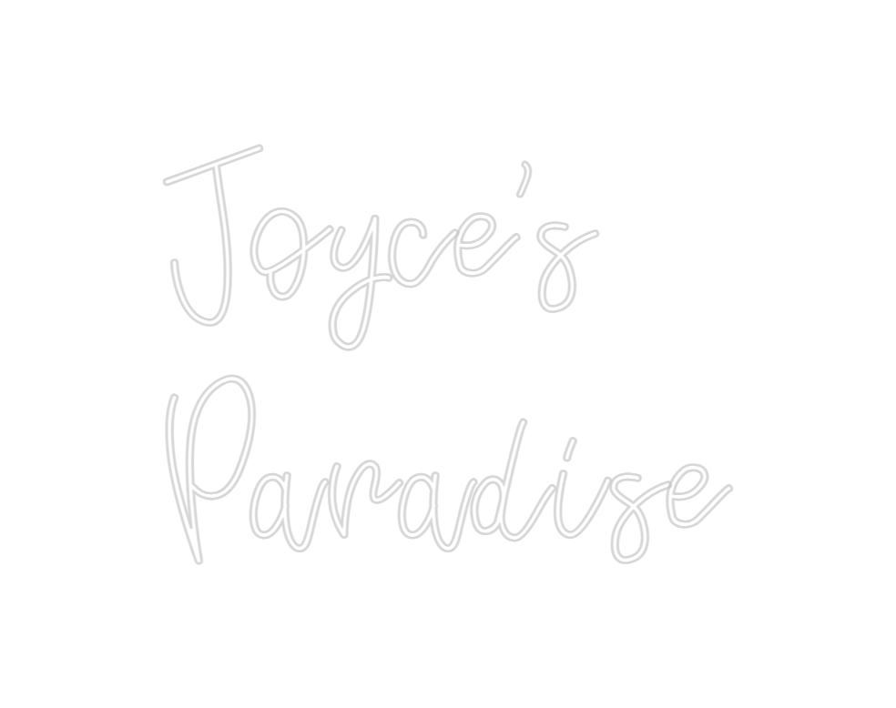 Design Your Own Sign Joyce's
Parad...