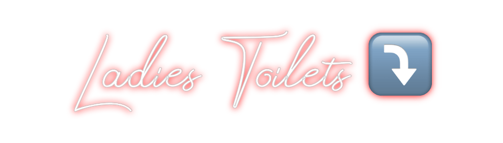 Design Your Own Sign Ladies Toilet...