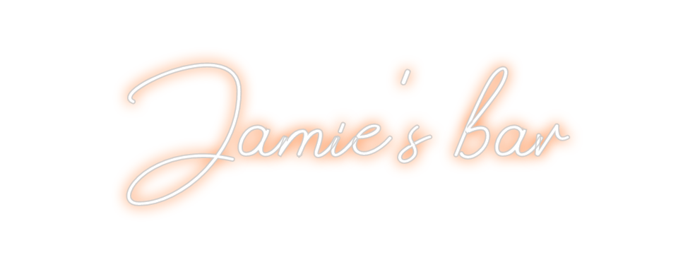 Design Your Own Sign Jamie's bar
