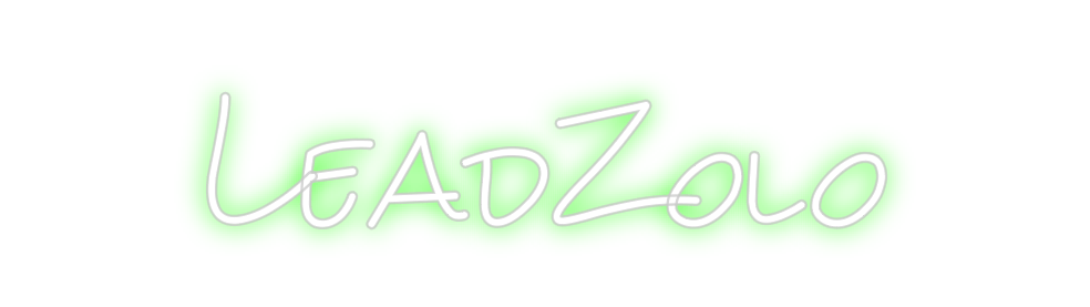 Design Your Own Sign LeadZolo