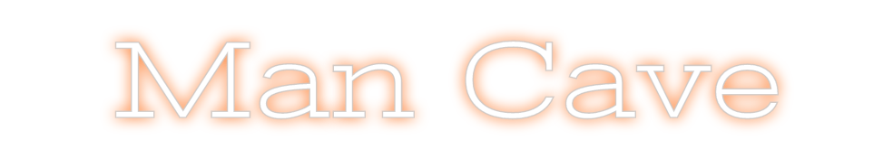 Design Your Own Sign Man Cave