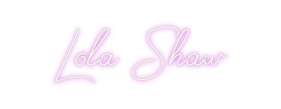 Design Your Own Sign Lola Shaw