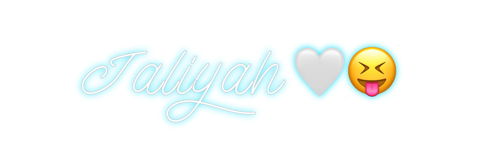 Design Your Own Sign Jaliyah 🤍😝