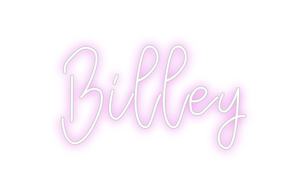 Design Your Own Sign Billey
