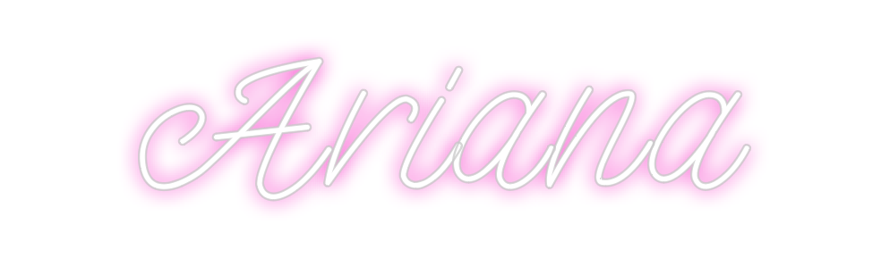 Design Your Own Sign Ariana