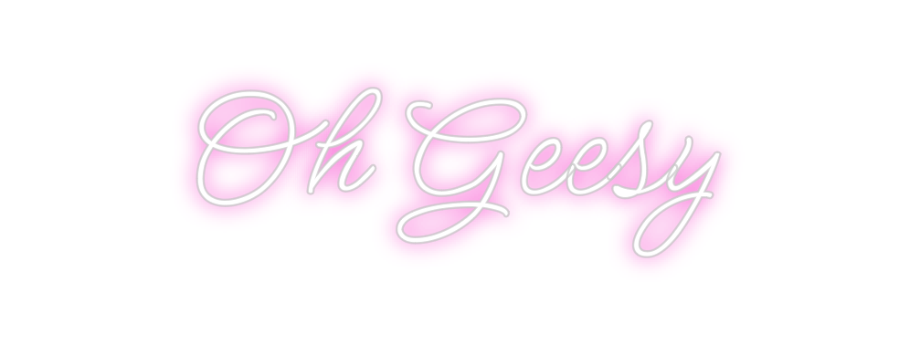 Design Your Own Sign Oh Geesy