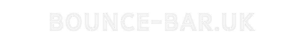 Design Your Own Sign Bounce-Bar.UK