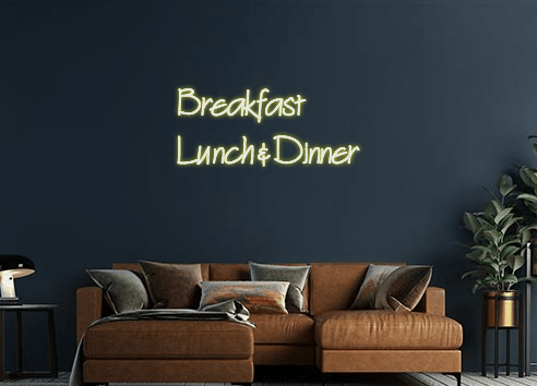 Design Your Own Sign Breakfast
Lu...