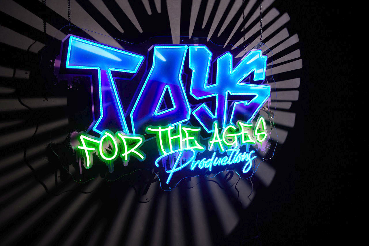 Custom brand logo neon sign