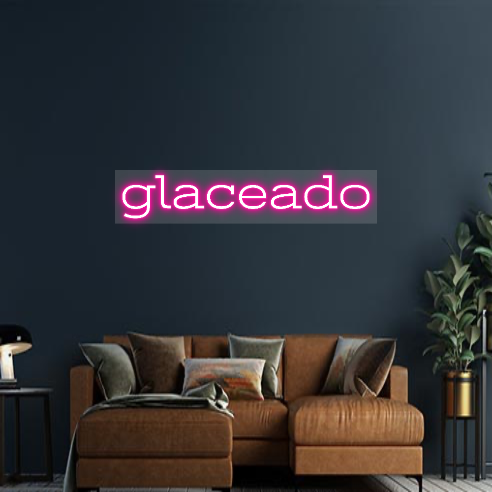 Design Your Own Sign glaceado