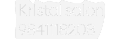 Design Your Own Sign Kristal salon...
