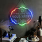 Multicolor Personalized Neon Sign for Coffee Shops