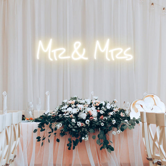 Design your Text Neon Signs for Wedding