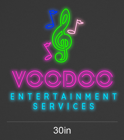 30inch wide x 28.6inch tall customized led neon sign inquiry