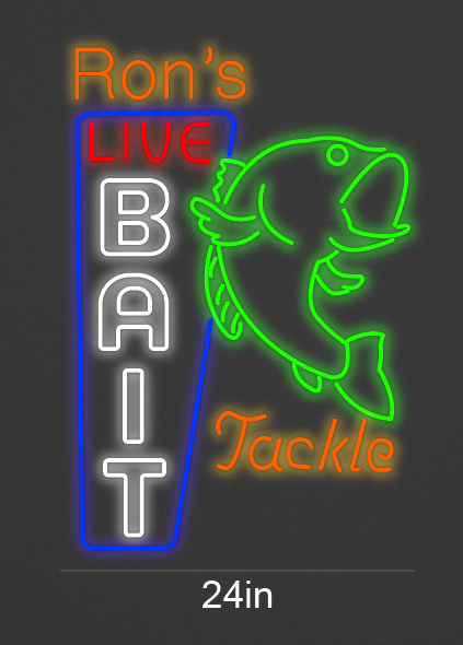 24inch wide x 35inch tall customized led neon sign inquiry