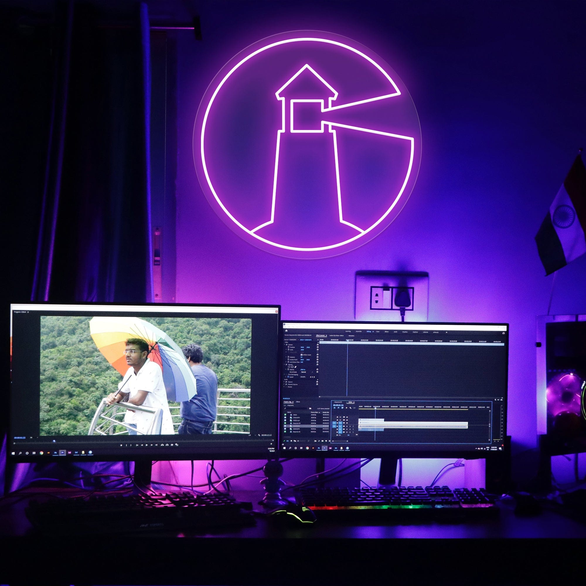 Shop Lighthouse Shape Glow LED Neon Sign – NeonWill