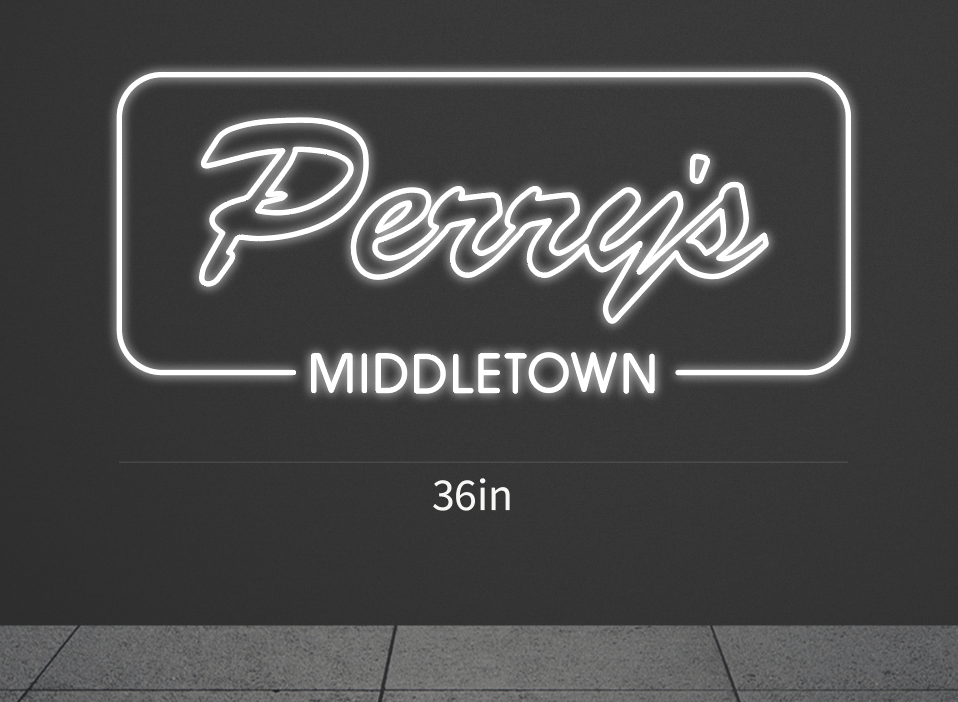 36 inch wide x 15.6 inch tall customized led neon sign inquiry