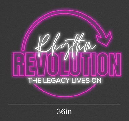 36inch wide x 29.5inch tall customized led neon sign inquiry