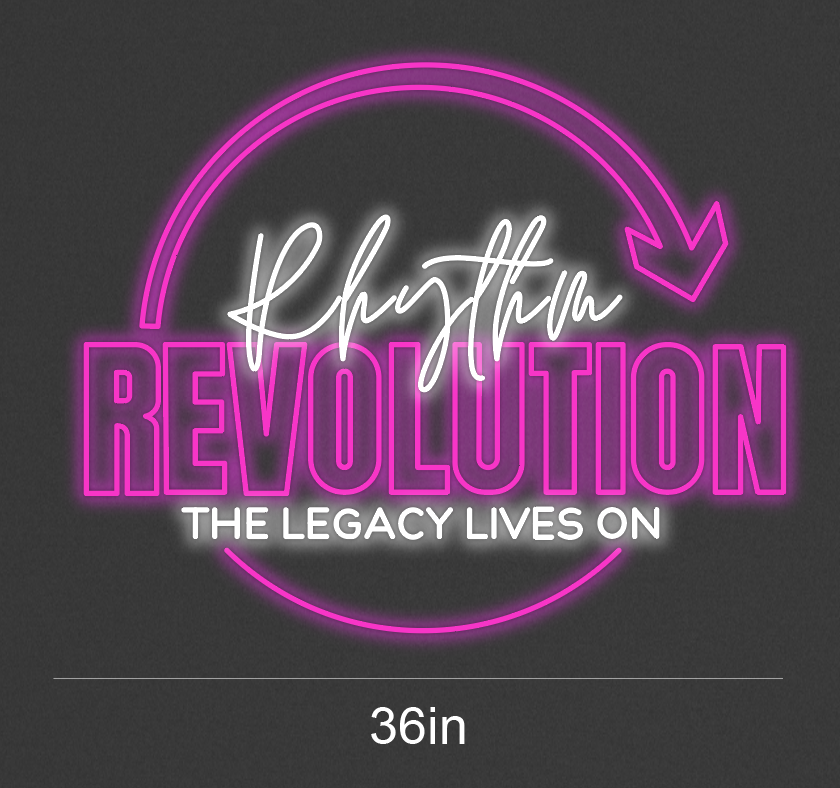 36inch wide x 29.5inch tall customized led neon sign inquiry