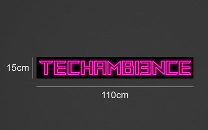 110cm wide x 15cm tall customized led neon sign inquiry