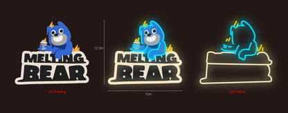 15inch wide x 12.6inch tall customized led neon sign inquiry