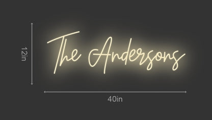 40inch wide x 12.2inch tall customized led neon sign inquiry