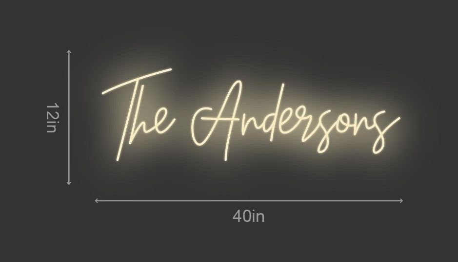 40inch wide x 12.2inch tall customized led neon sign inquiry