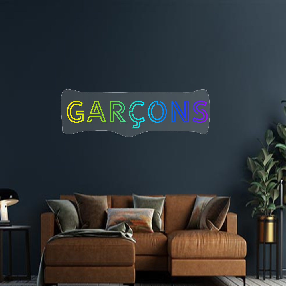 Design Your Own Sign Garçons