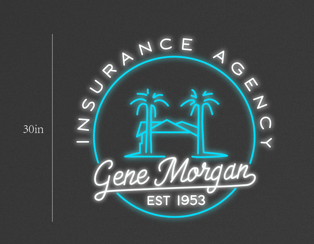 32.48 inch wide x 30 inch tall customized led neon sign inquiry