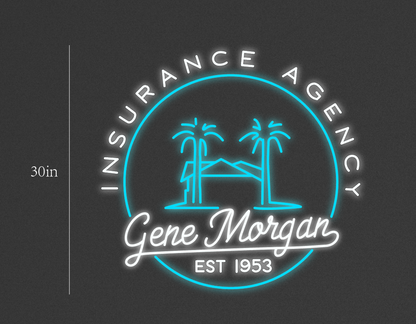 32.48 inch wide x 30 inch tall customized led neon sign inquiry