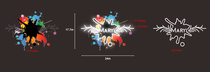 Design B MARYL led neon sign inquiry