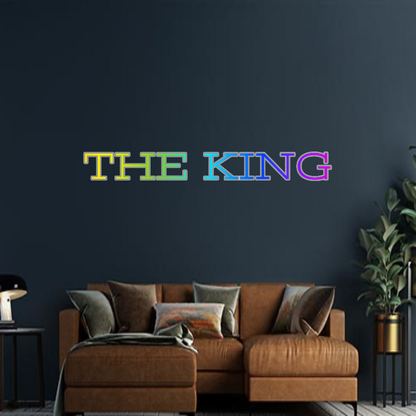 Design Your Own Sign THE KING