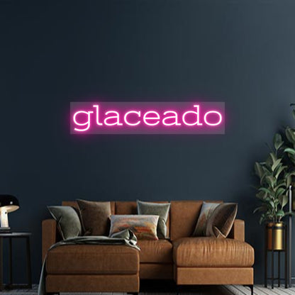 Design Your Own Sign glaceado